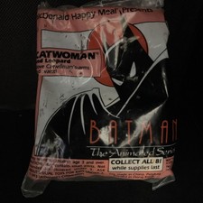 McDonald's Happy Meal Toy Batman Series Catwoman with Leopard New sealed 1993 