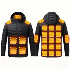 5 7 26 Zonen USB Beheizbare Heizjacke Weste H...