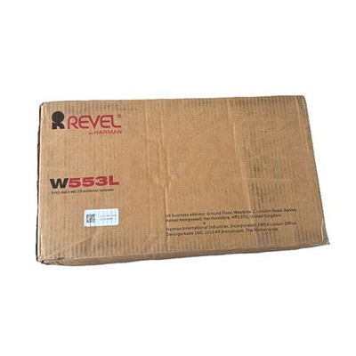 Revel W553L Specialty In-Wall Loudspeaker NEW IN BOX!