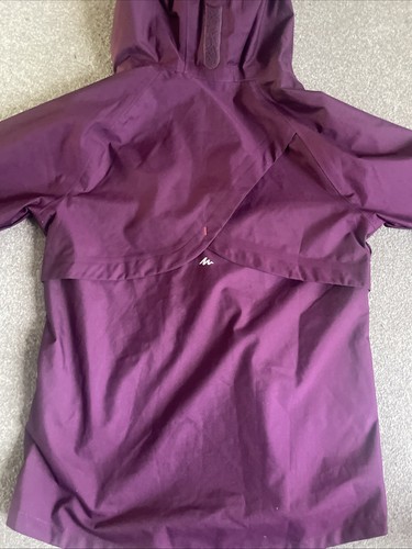 Quechua 10-11 Years Purple Waterproof Coat - Picture 4 of 4