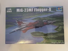 Trumpeter MiG-23MF Flogger-B 1/48 scale Model Kit # 02854 w/Eduard Big Sin Set