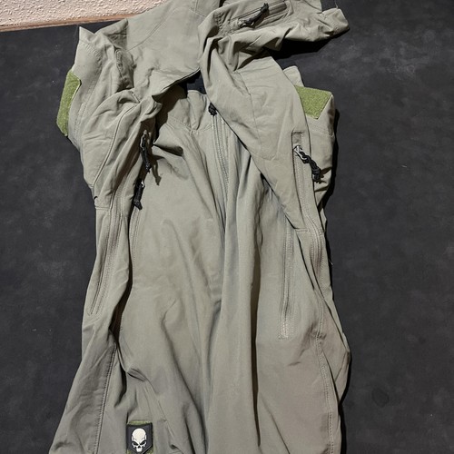 TAG Gear PCU Level 5 Softshell Jacket Mens Medium Tactical USA Made Skull Patch - Picture 11 of 12