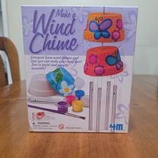 4M Make a Wind Chime Kids Craft Kit Paint  Assemble DIY Set