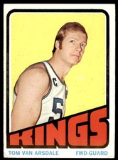 1972-73 Topps Tom Van Arsdale KC-Omaha Kings #79 VG/EX (Bottom Corners)