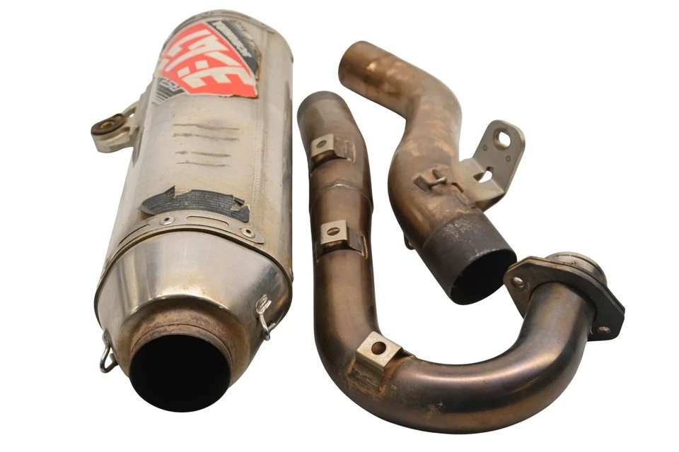 14 Honda TRX450ER Full Exhaust Muffler & Head Pipe Header Yoshimura - Image 2 of 4