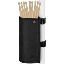 Drumstick Holder Bag with Straps for 10 Pairs of Drumsticks Brushes Mallets
