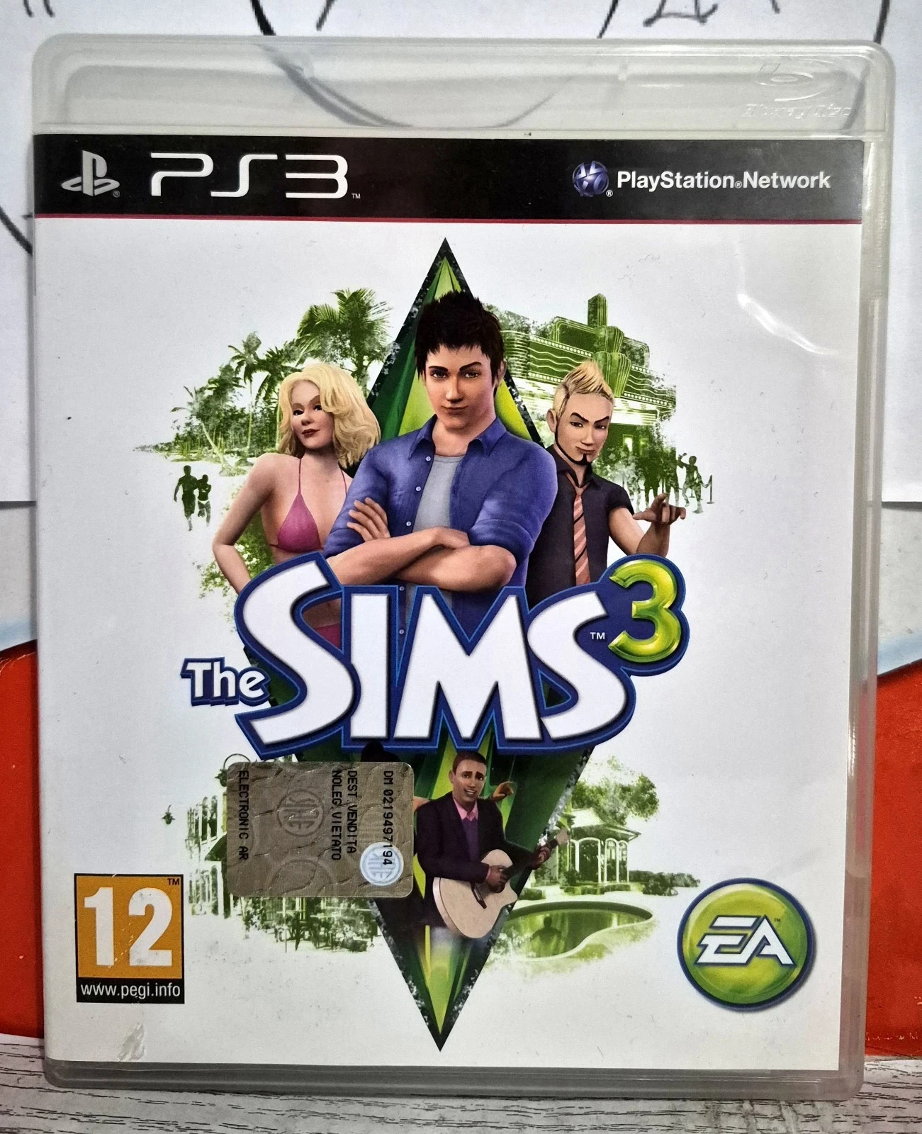 THE SIMS 3 PS3 PLAYSTATION 3 GESTIONALE LIFE SIMULATOR EDIZIONE ITALIANA OTTIMO