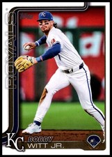2025 Bobby Witt Jr. Topps Series One BASEBALL #100 Kansas City Royals