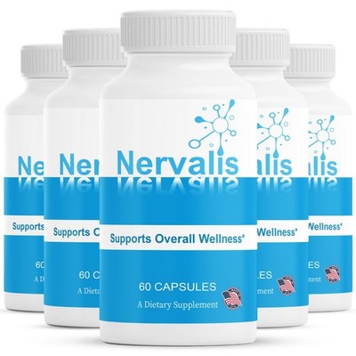 (5 Pack) Nervalis Capsules - Premium Nerve Health Support Formula