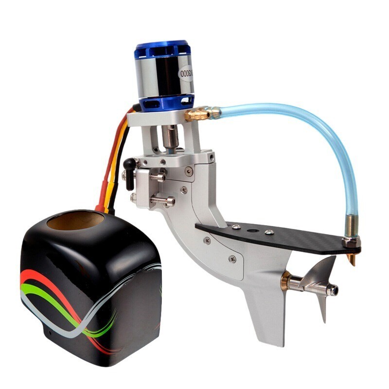 Motor fueraborda 3S motor hélice propulsor barco cola conductor para RC barco yate