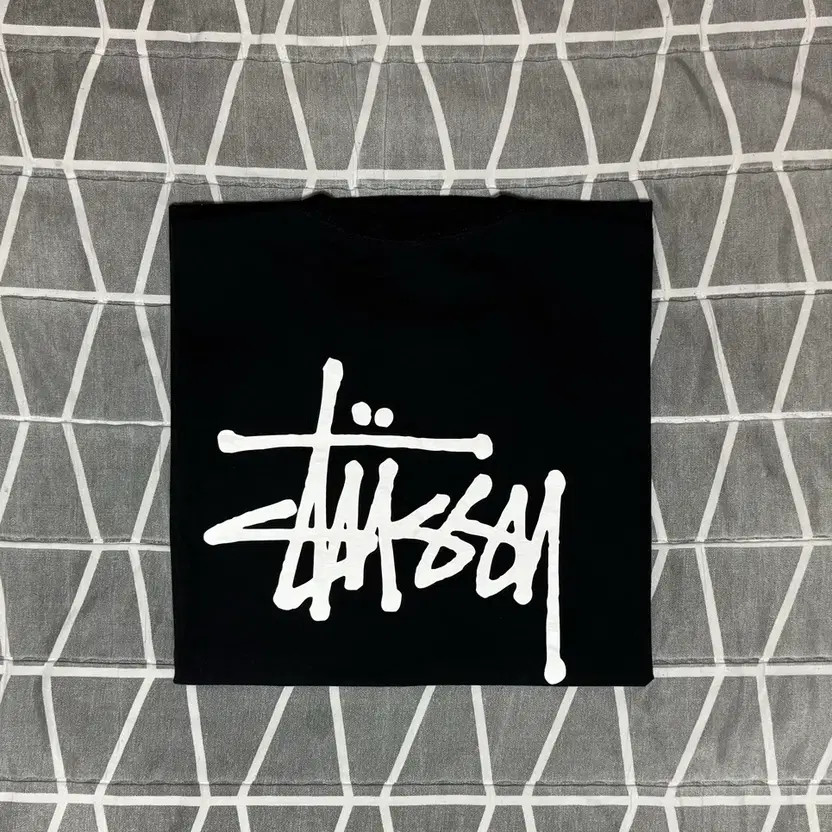 Stussy Basic Short Sleeve Black T-Shirt XL thumbnail 6