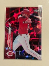 2020 Topps Chrome MIKE MOUSTAKAS Red Ice Refractor #189! #'d/5!