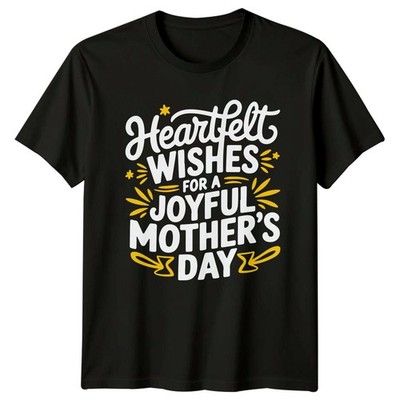 Herzliche Wünsche für eine Freude Damen T-Shirt Muttertag Familie Urlaub