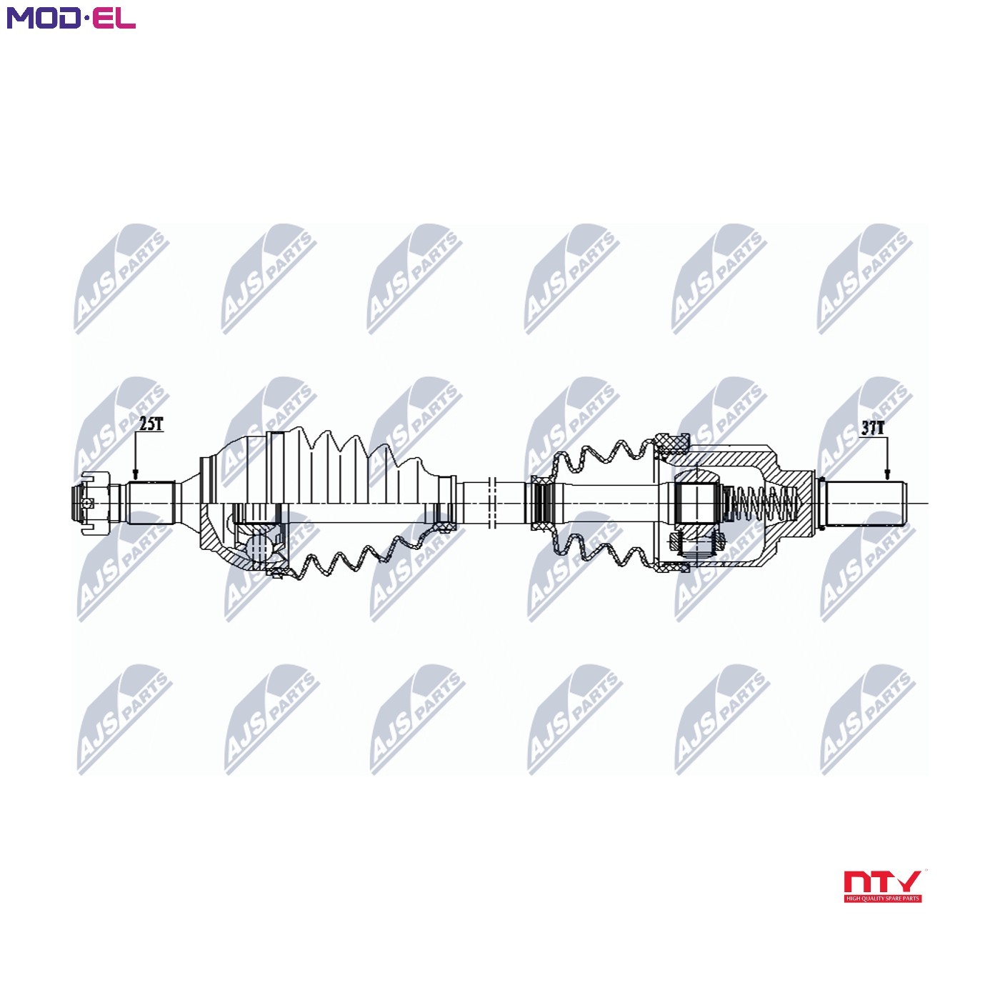 NPW-CT-077 NTY Drive Shaft for CITROËN,DS,PEUGEOT - Image 11