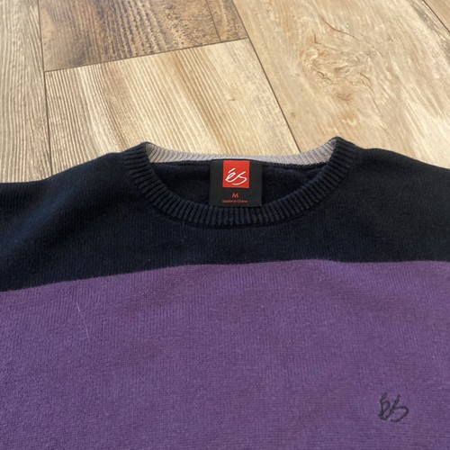 ES Skateboard Vintage Pullover Gr. Medium 90s Streetwear Color Block - Bild 11 von 22
