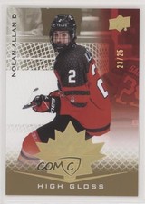 2021 Upper Deck Team Canada Juniors High Gloss 23/25 Nolan Allan #18 08i7