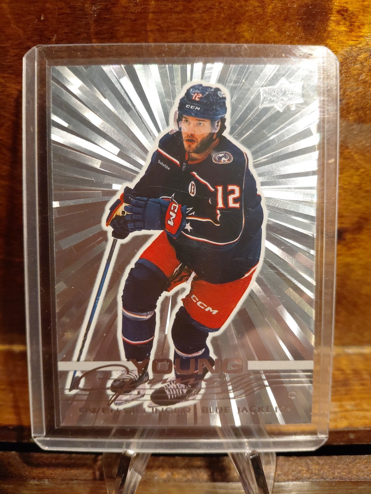 2025-26 Upper Deck Series 1 - Young Guns Owen Sillinger #227 Outburst (RC)