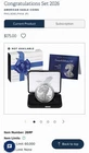 2026 P Congratulations Set American Eagle 1oz Silver Proof Coin 26RF Confirmed!