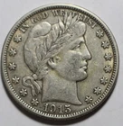 1915 Barber Half Dollar FG334