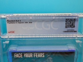 Resident Evil 3 PlayStation 4 PS4 Sealed Graded CGC 9.6 A++ NOT WATA VGA