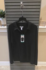 Hickey Freeman Men's Sweater Polo Black - XL