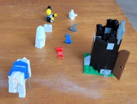 Vintage LEGO Black Monarch's Ghost Castle Set 6034, INCOMPLETE See Description