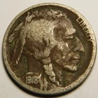 1918 D Buffalo Nickel F-Details /Corrosion  "Actual Coin Pictured"