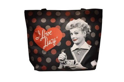 I Love Lucy Polka Dots Tote Bag