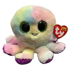 TY Beanie Boos - BUBBLES the Octopus (Regular Size - 6 inch) - MWMTs