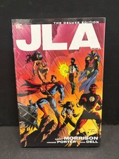 DC Comics JLA Deluxe Edition vol 3 copertina rigida di Grant Morrison Justice League HC