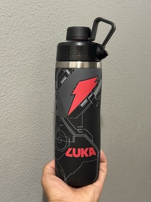 Luka Doncic Lil Luka Heartbreak Factory Matte Black Gatorade  22oz Bottle 