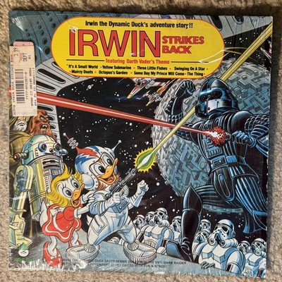 Dynamic Duck - Irwin Strikes Back (1980) Vinyl Record LP   Disco  Star Wars
