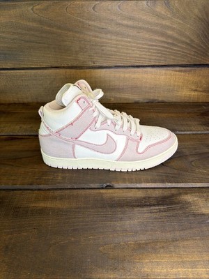 Nike Dunk High 1985 Barely Rose Pink & White Sneakers Shoes Men Sz 11 DW8799-100