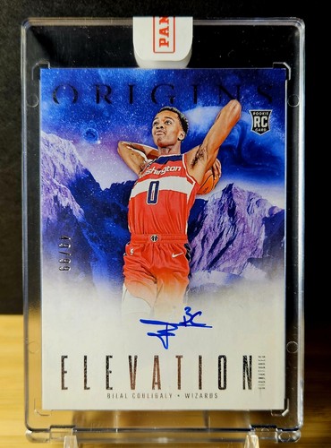 2023-24 Bilal Coulibaly Panini Origins On Card Auto /99 Rookie SSP RC Gemma Sigillata - Foto 1 di 5