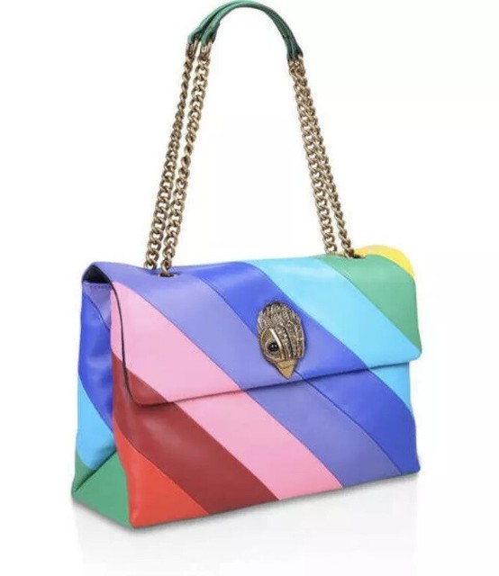 Kurt Geiger Rainbow Leather Kensington Bag XXL ( ) for sale online eBay