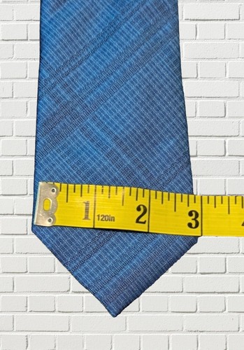Corbata Timeless Calvin Klein mezcla seda azul océano - Imagen 8 de 8
