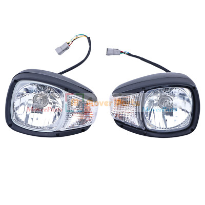 Headlight 344-3456 344-3455 for Caterpillar C7 C6.6 C13 Loader