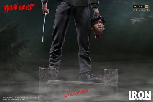 Iron Studios 1/10 Friday the 13th Jason Deluxe Edition Collectible Statue Model - Picture 7 of 14