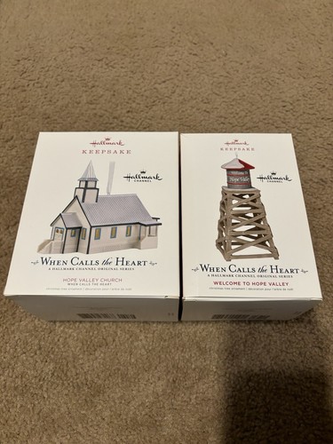 Hallmark 2018 Hope Valley Church When Calls The Heart Christmas Ornament