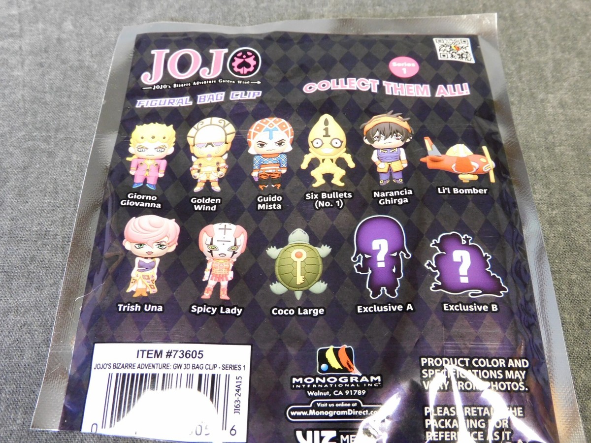 Jojo's Bizarre Adventure NEW * Narancia Ghirga Clip * Blind Bag