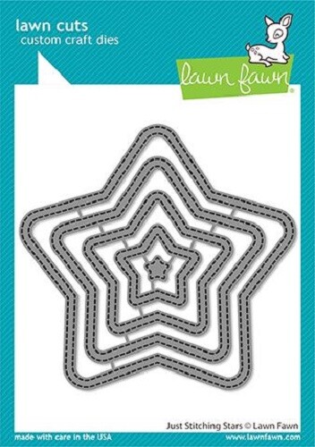 Lawn Fawn JUST STITCHING STARS Custom Craft Cutting DIES LF2362 JUNI 2020 - Bild 1 von 1