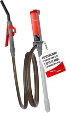 TeraPump 2nd Gen.Electric Gas Transfer Pump -2D Battery, 2.3 GPM, 10ft Upgraded