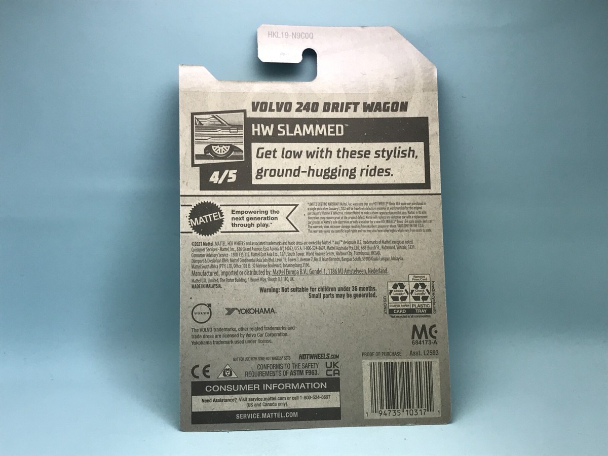 2023 Hot Wheels Super Treasure Hunt STH Factory Sealed # VOLVO 240