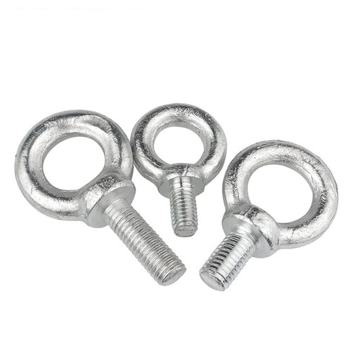 Lifting Eye Bolt & Lifting Eye Nuts Galvanised M6 M8 M10 M12 M14 M16 M18 M20 - Picture 7 of 13