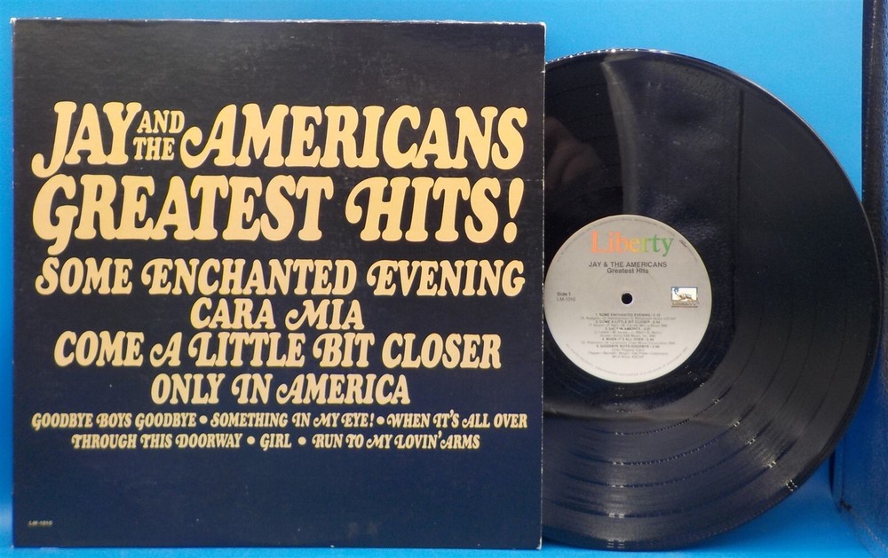 Jay And The Americans LP "Greatest Hits" EX BX11