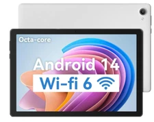 AEEZO 10.1-inch Android 14 Tablet, 8GB RAM + 64GB ROM (Expandable to 1TB TF)