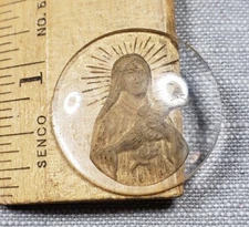 Vintage Embossed Image Of St Therese Of Lisieux Christian H69