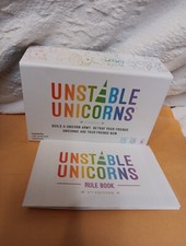 TeeTurtle Unstable Unicorns Card Game Complete EXCELLENT CONDITION FAST SHIPPING
