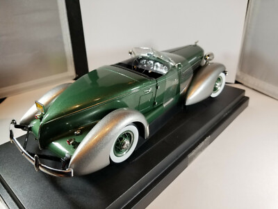 No408 ミニカー1/18箱あり ERTL 1935 AUBURN 1935 Auburn 851 Speedster. ERTL American Muscle Classics. 1