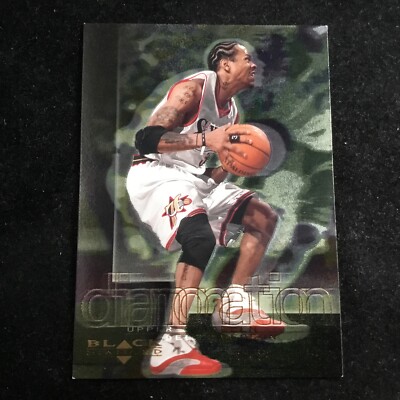 2000-01 Upper Deck Black Diamond Diamonation #D3 Allen Iverson HOF 